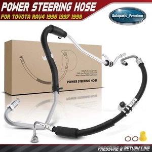 Power Steering Pressure and Return Line Hose Assembly for Toyota RAV4 1996-1998 - Picture 1 of 8