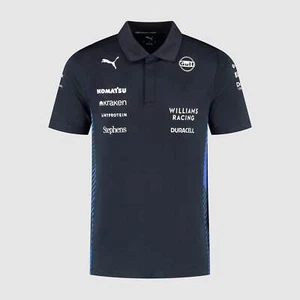 Williams Racing F1 Team Poloshirt 2025 Navy - Bild 1 von 11