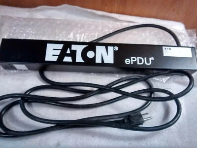 Eaton ePDU ePBZ86 12A 100-127V Single-Phase 12 outlet (5-15R) 10' Cord 1.44 kW  - Image 1 of 4