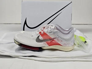 Nike Air Zoom Victory EK Track Spikes Mens 10.5 White Elucid Kipchoge FJ0668-100 - Picture 1 of 7