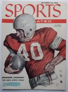 Sports Illustrated October 24, 1955 Cover Only Roger Riger Illustration - Picture 1 of 2