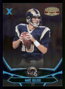 2008 Donruss Gridiron Gear Platinum Holofoil X's #89 Marc Bulger /25 - Picture 1 of 2