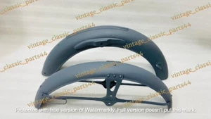 Honda CB 160 Front and rear Fender Mudguard Set Raw Model 1965-1969 Fitted - Picture 1 of 7