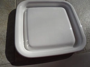 Corning Ware Microondas Parrilla 12" X 11.5" MW-2 Plato Bandeja Plato - Imagen 1 de 5