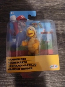 Nintendo Super Mario Bros HAMMER BRO Figure 2” Inch Figurine Jakks Pacific 2023 - Picture 1 of 2