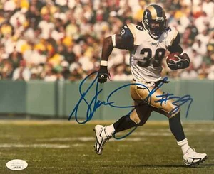 Steven Jackson Los Angeles Autographed Photo 8x10 JSA - Picture 1 of 1