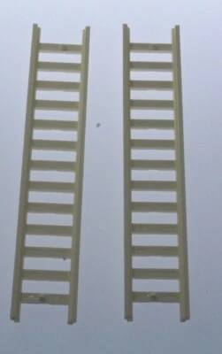 2 Lego Escalera Blanca 14 x 2.5 con 13 Escalones 4207 - Ciudad, Estación de Bomberos, Ciudad Foto 1 de 4