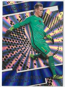 Panini Revolution 2017 Sunburst Marc Andre ter Stegen Barcelona - Picture 1 of 2