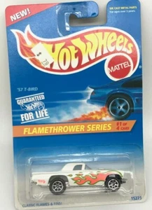 57 T-BIRD weiß 1996 Hot Wheels #384 Flammenwerfer Serie 1/4 mit 7 Sp - Bild 1 von 4