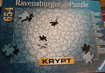Rompecabezas Ravensburger Premium Desafiante Caja Abierta “Cripta” 654 Piezas Foto 1 de 4