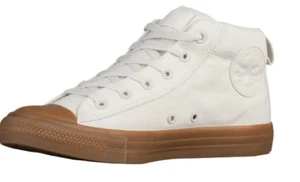 NEW CONVERSE ALL STAR STREET MID SNEAKER SHOES WOMENS 13 MENS 11 155707C BUFF - Picture 1 of 6