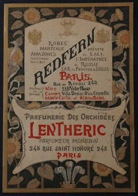 Publicité REDFERN 1900 illustrateur Grasset Art Nouveau Jugendstil no Mucha 2 - Photo 1/2