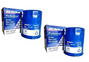 2-Pack Engine Oil Filter ACDELCO Professional Duraguard PF1232 (Made in USA) - Picture 1 of 10