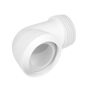 McAlpine MAC-8 90° Bend MACFIT WC Connector Standard Length - FAST FREE DELIVERY - Picture 1 of 3