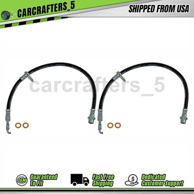 2 mangueras hidráulicas de freno trasero para Toyota Celica 1994-1997 1,8 L Foto 1 de 4
