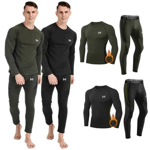 Conjunto de ropa interior térmica para hombre ropa interior térmica de invierno ropa interior de esquí pantalones - Imagen 1 de 18