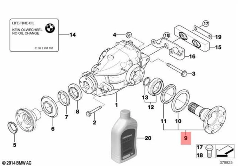 Genuine BMW E46 325xi 330Ci 330i 330xd 330xi Drive Flange Output 33131428683 - Image 1 of 1