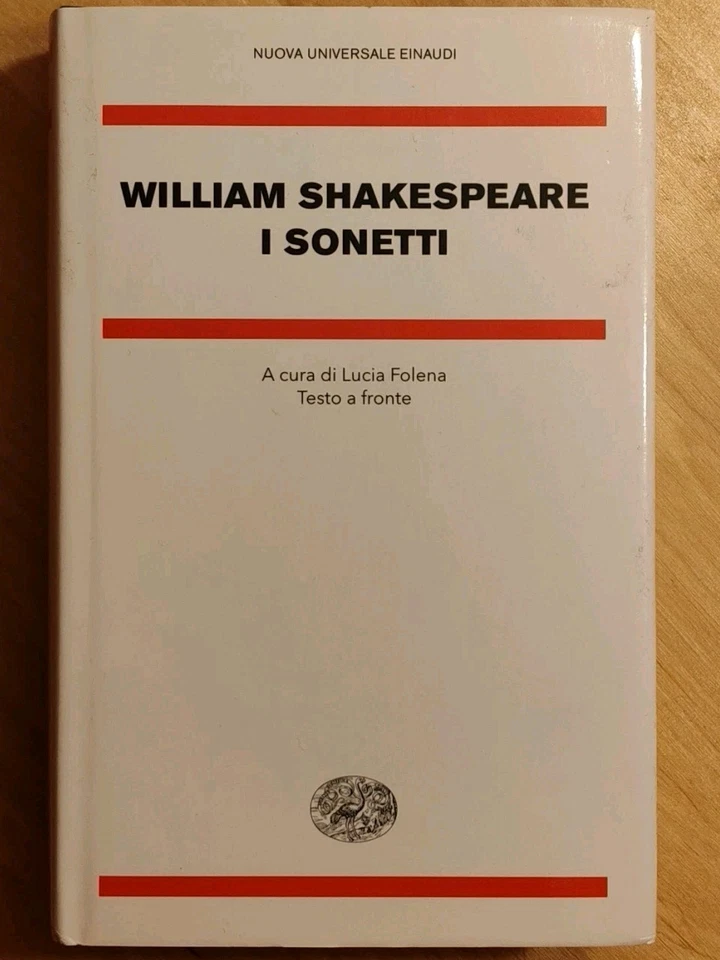 William Shakespeare I SONETTI Einaudi NUE 2021 - Immagine 1 di 1