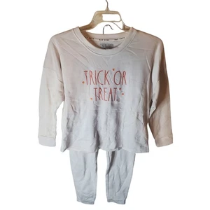 Sudadera Rae Dunn Trick or Treat 2 piezas, nueva sin etiquetas, mediana - Imagen 1 de 13