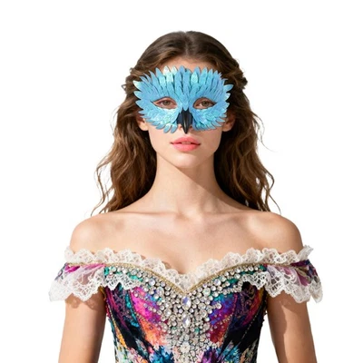 Disfraz Máscaras Vaca Pájaro Animal Máscara Mascarada Halloween Mardi Gras Juegos con disfraces Foto 1 de 4