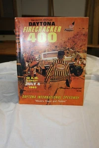1965 Daytona Firecracker 500 official souvenir program - Picture 1 of 5