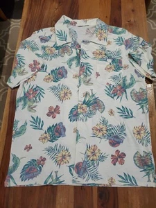Jurassic Park Hawaiian Shirt Men's M Soft Stretch - Picture 1 of 11