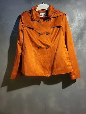 Chaqueta Forever 21 naranja quemado talla 8 nueva sin etiquetas Foto 1 de 4