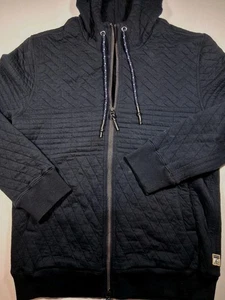 Surf Side Supply gesteppter Hoodie mit durchgehendem Reißverschluss Herren Medium - Bild 1 von 12