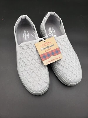 Dearfoams Sophie Slip-On Sneaker Women's Slip On, Sz 7.5 Women, Gray, New In Box - Image 1 of 4