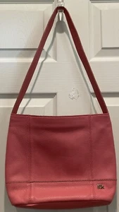 The Sak De Young Pebbled Leather Hobo Soft Supple Shoulder Bag Pink - Picture 1 of 9