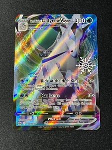 Pokemon - Ice Rider Calyrex VMAX - 046/198 - Holiday Calendar Promo - NM - Picture 1 of 2