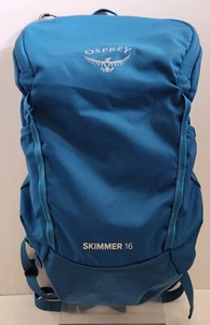 Osprey Skimmer 16L With Reservoir Sapphire Blue Hiking Hydration Backpack - Picture 1 of 23