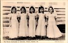 Dionne Quintuplets Long Dresses, Bonnets Callander Ontario Vintage Postcard K47