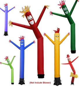 20Ft Inflatable Advertising Air Wind Tube Puppet Sky Wavy Man Dancer No Blower - Picture 1 of 26