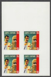 NEW ZEALAND 2007 CAFFE L'AFFARE BLOCK OF 4 MINT COFFEE (ID:71-828/21) - Picture 1 of 1