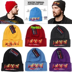 Gorro Guerrero Bordado Puños Invierno Tejido Calavera Sombrero Gorro Suave - Imagen 1 de 34