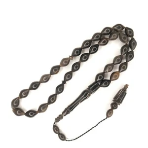 33 Buffalo Horn Prayer Beads Bufalo Boynuzu Tasbih Tesbih Tasbeeh Misbaha 362 - Picture 1 of 12