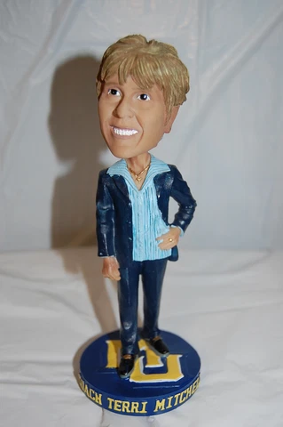 SGA Marquette Golden Eagles Terri Mitchell Bobblehead Women's Basketball Coach Cover