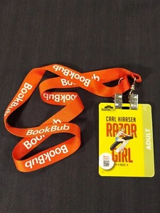 Boleto de colección Bookcon Credenciales Carl Hiaasen Razor Girl 2016 - Imagen 1 de 9