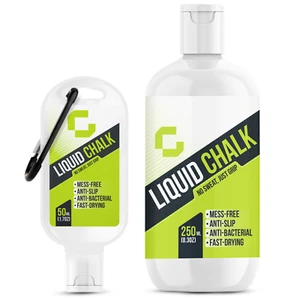 Gymwise LIQUID CHALK - Hand Chalk for Gym, Weight Lifting, Rock Climbing + MORE