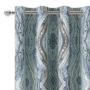 KGORGE Blackout Curtains for Bedroom with Tree Stripe Pattern for Home Decor,... - Picture 1 of 8