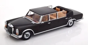 KKDC181181 KK escala 1:18 Mercedes 600 W100 Landaulet 1964 coche modelo negro - Imagen 1 de 7