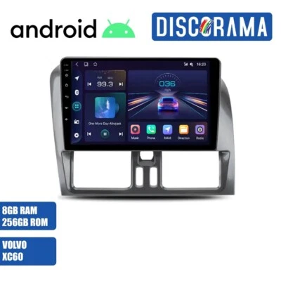 AUTORADIO ANDROID 8/256GB VOLVO XC60 2014-2017 STEREO AUTO TOUCH 9" WIFI NAVI - Immagine 1 di 4