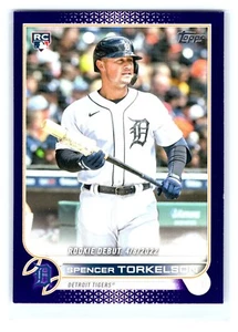 Serie Actualización Topps 2022 Debut Novato Meijer Púrpura #US79 Spencer Torkelson - Imagen 1 de 2