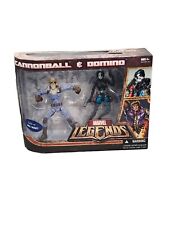 2007 Hasbro Marvel Legends CANNONBALL & DOMINO 6    Figure Set  X-Force  Walmart