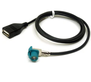 CIC NBT EVO USB Cable FAKRA Z HSD Retrofit Wire For BMW F-Series E-Series - Foto 1 di 4