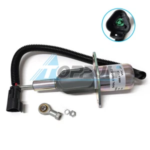 4063712 24V shutdown solenoid for Cummins 6CT Excavator Komatsu PC300 - Picture 1 of 6