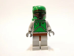 LEGO STAR WARS BOBA FETT – BLUISH GREY MINIFIGURE SLAVE I 6209 SW0002A NEW RARE - Picture 1 of 7