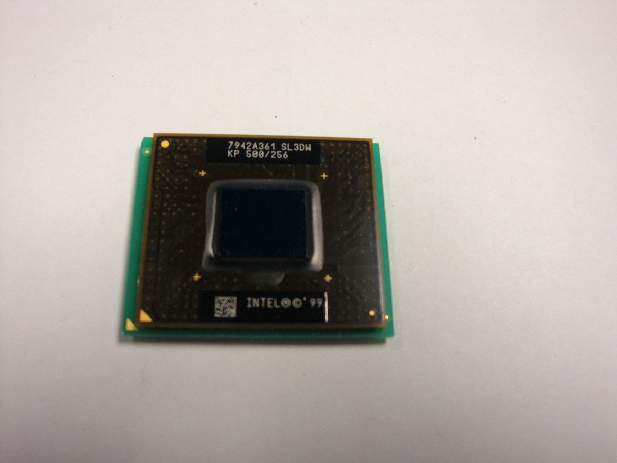 Intel Pentium III Computer Processors 500 MHz Bus Speed for