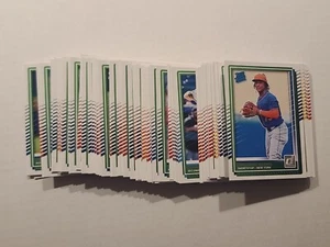 Juego base completo de béisbol Donruss 2025 1-100 cargado con clasificación RC - Imagen 1 de 2